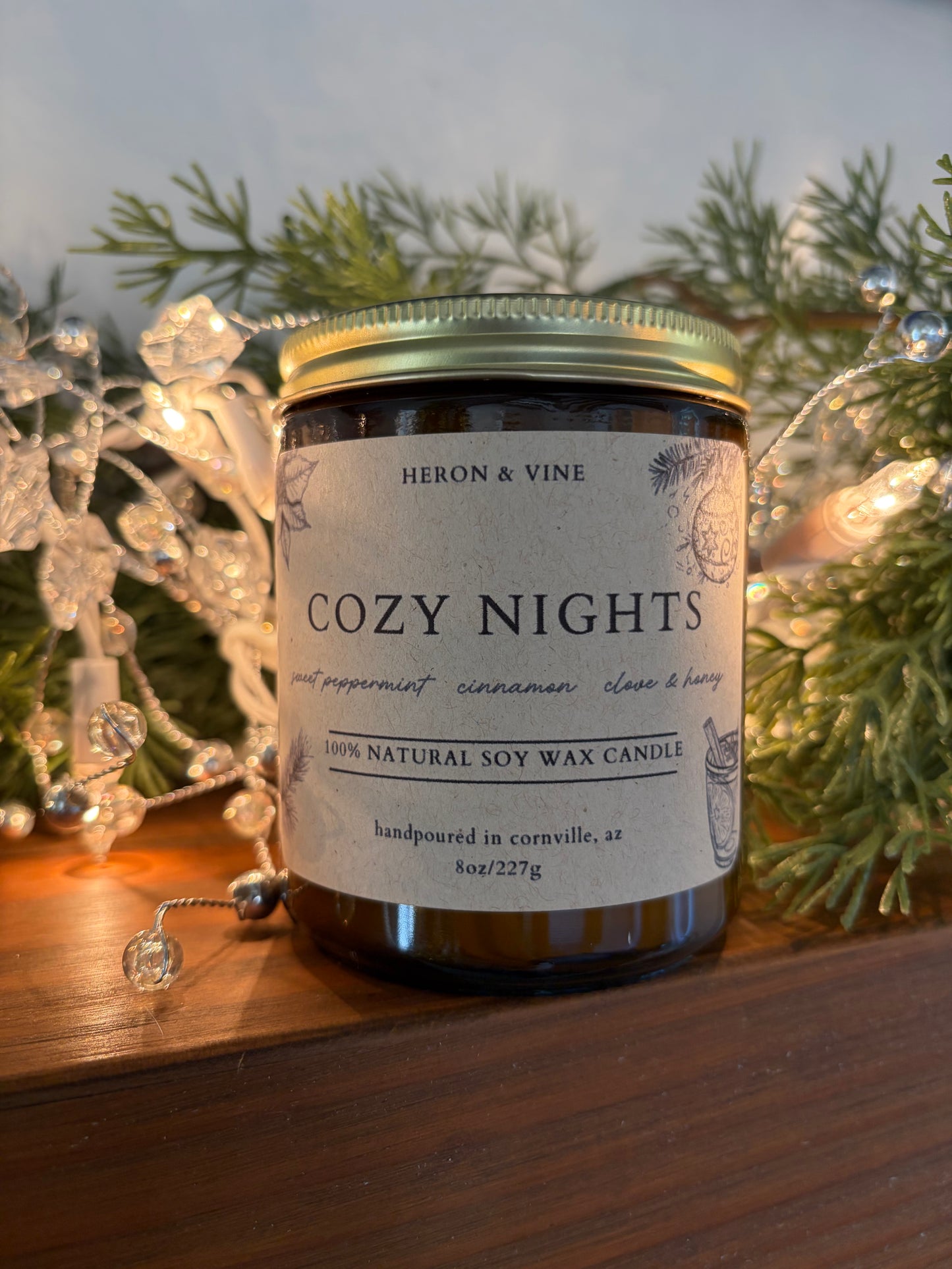 8oz Natural Soy Candle