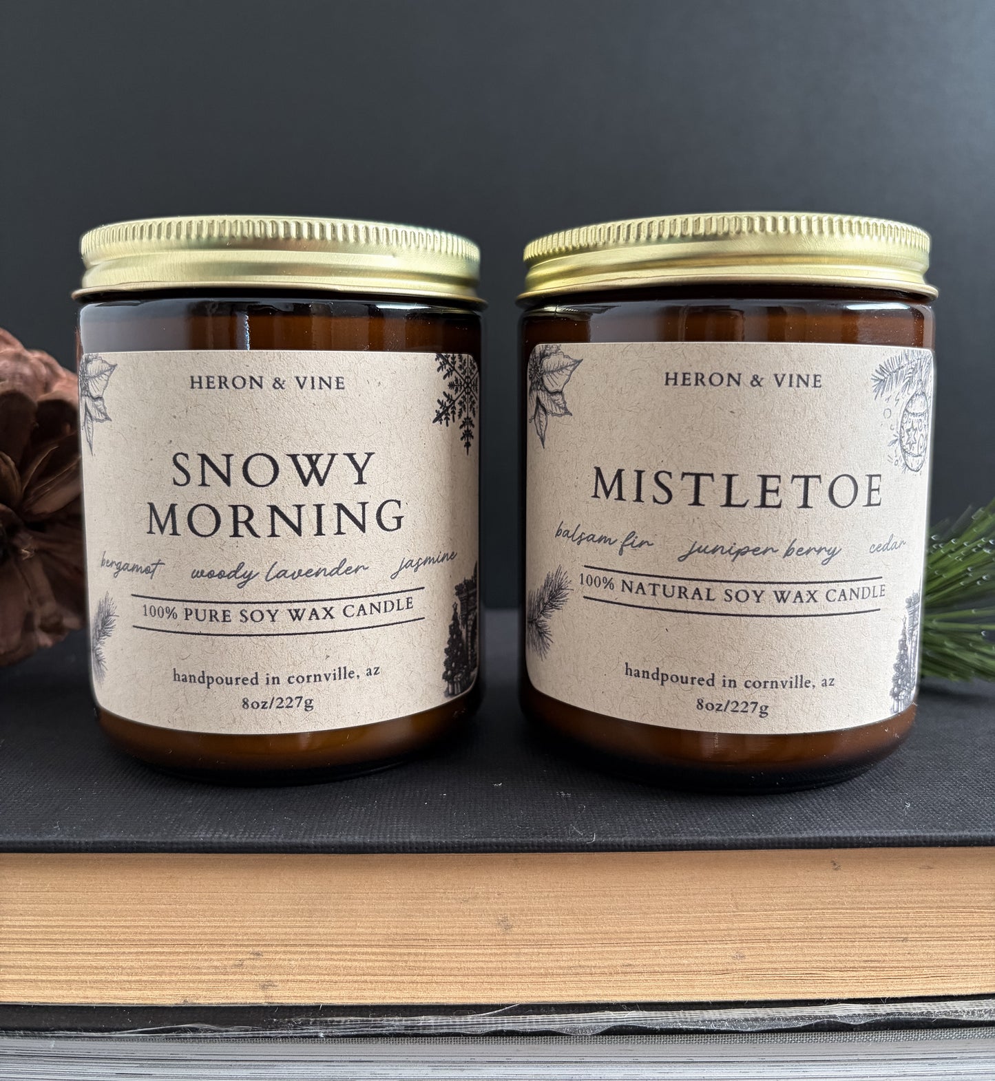 8oz Natural Soy Candle