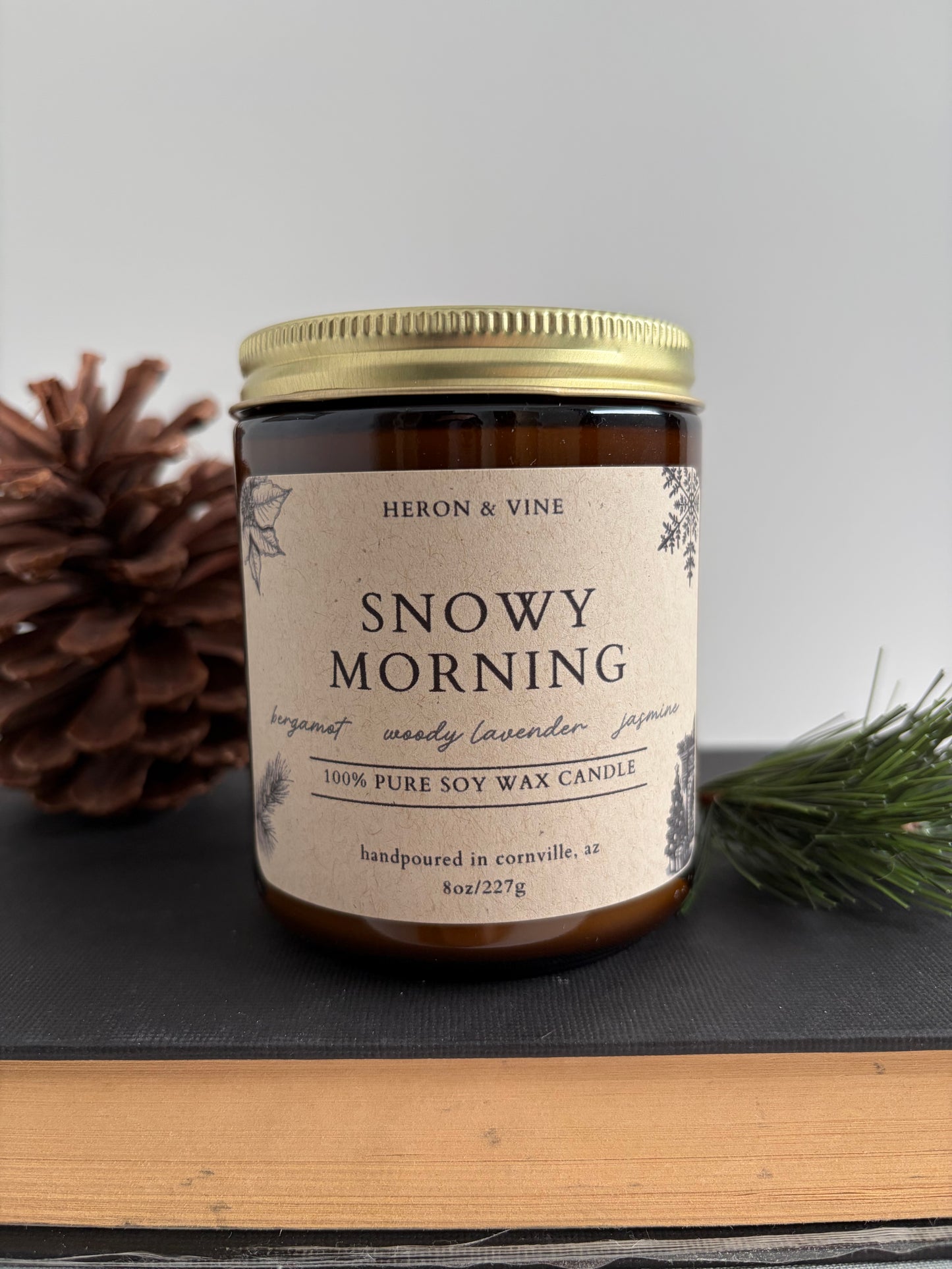 8oz Natural Soy Candle